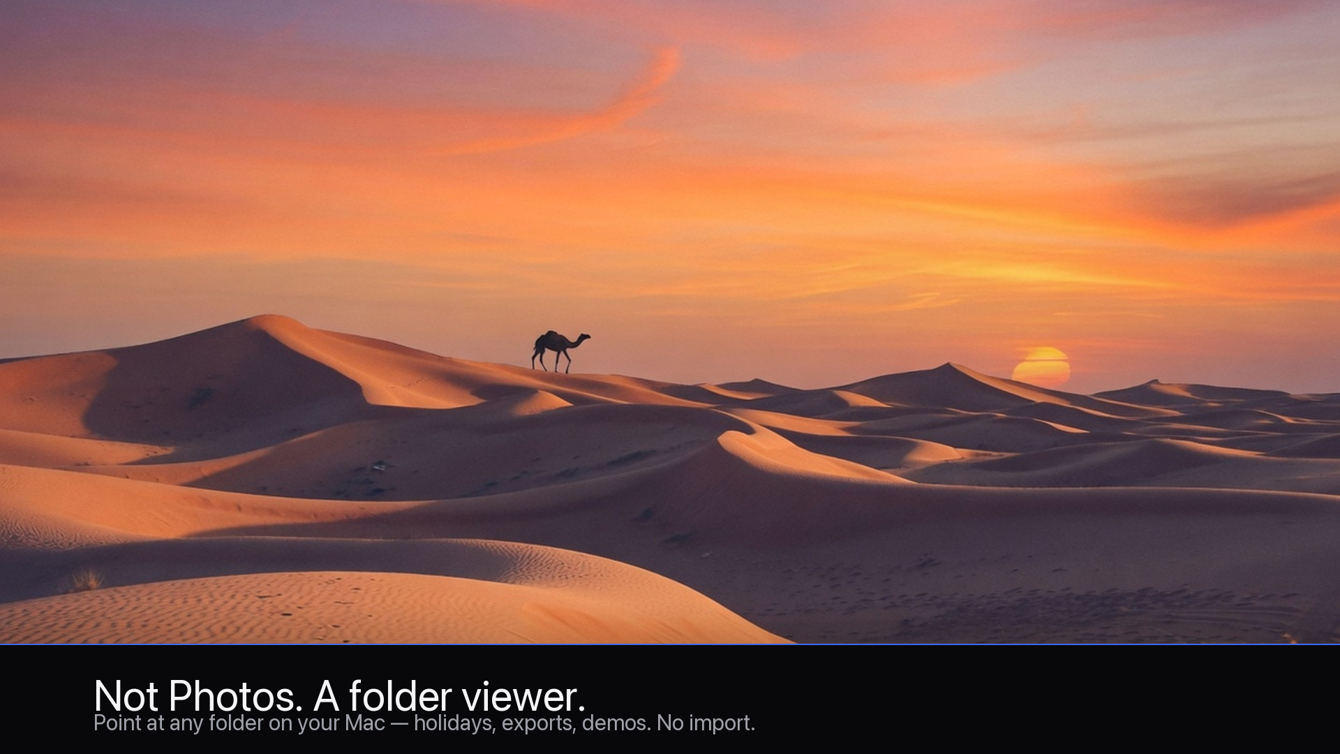 Not Photos. A folder viewer.